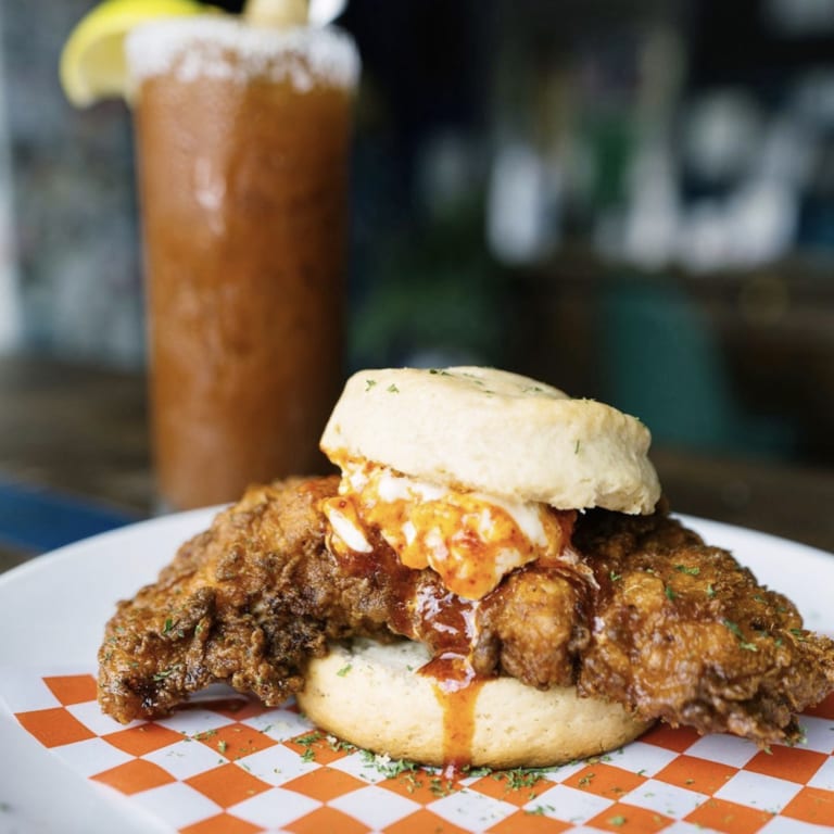 Indulge in Our Chicken Biscuit
